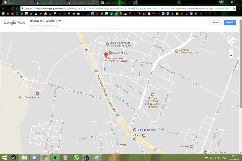 Pousada Leher Hotel Sao Gabriel  Luaran gambar